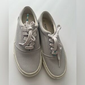 Toms Fenix Slip-On Casual Shoes Size 5 Grey